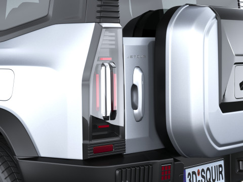 Jetour T2 2025 Modello 3D