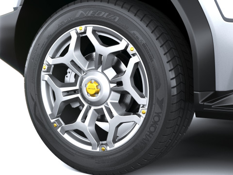 Jetour T2 2025 Modello 3D
