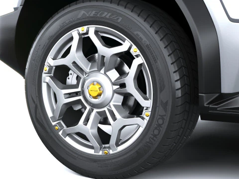 Jetour T2 2025 3D Model