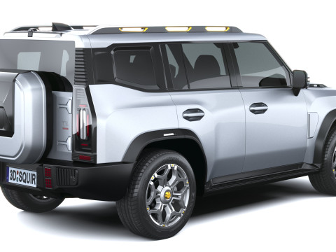 Jetour T2 2025 Modello 3D