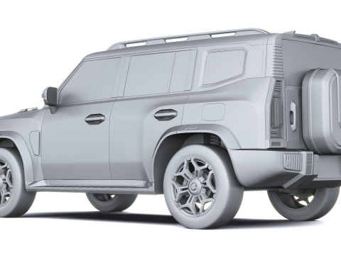 Jetour T2 2025 Modello 3D