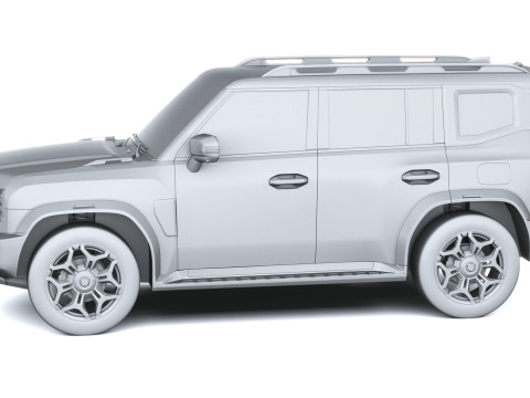 Jetour T2 2025 Modello 3D