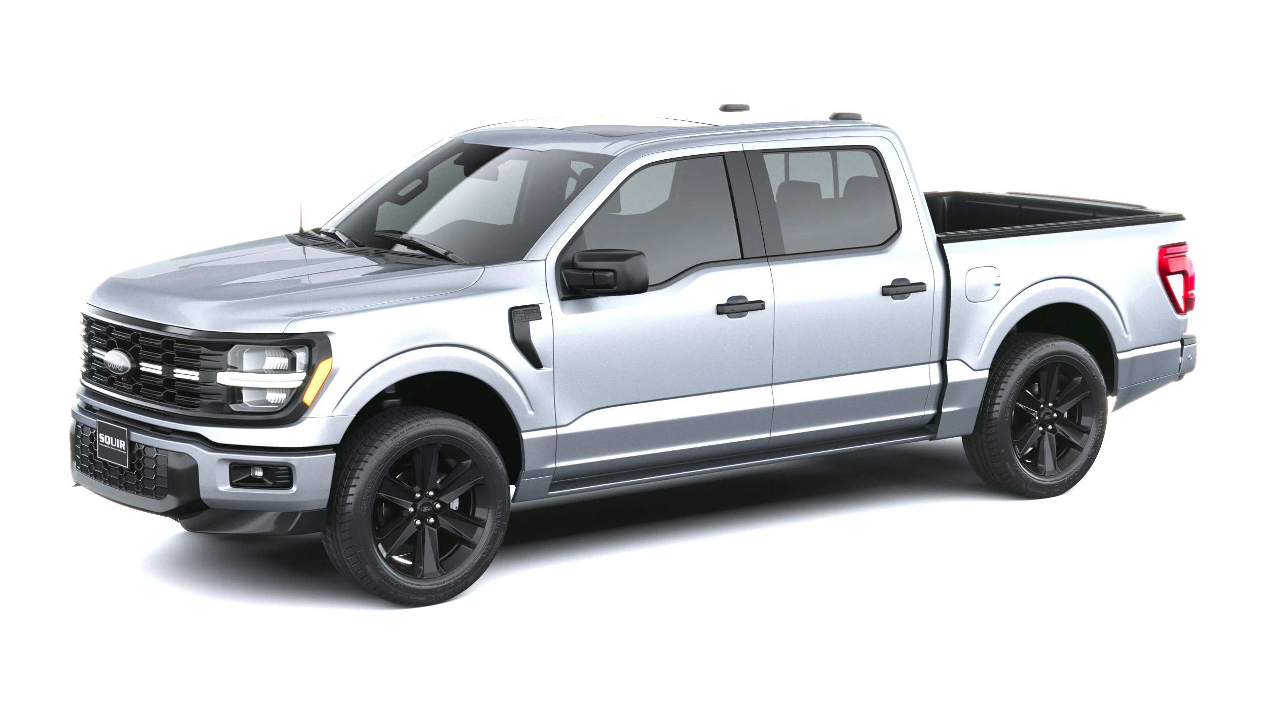 F-150 Lobo 2025 3D Model .c4d .max .obj .3ds .fbx .stl .blend 