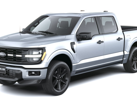 F-150 Lobo 2025 3D Model