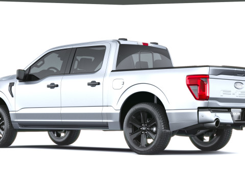 F-150 Lobo 2025 3D Model