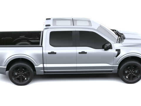 F-150 Lobo 2025 3D Model