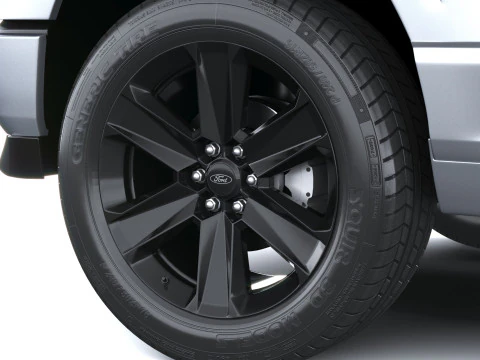 F-150 Lobo 2025 3D Model