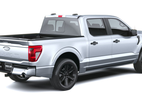 F-150 Lobo 2025 3D Model