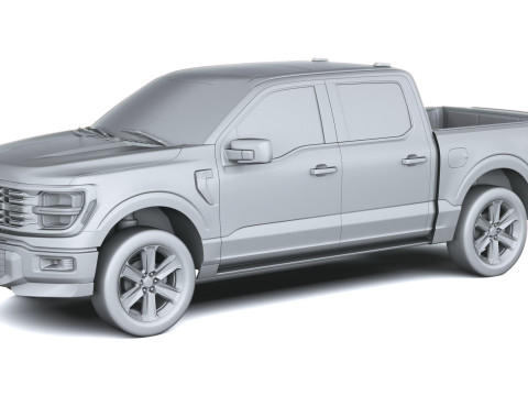F-150 Lobo 2025 3D Model