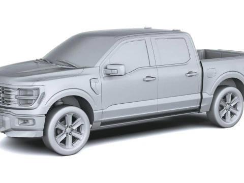 F-150 Lobo 2025 3D Model