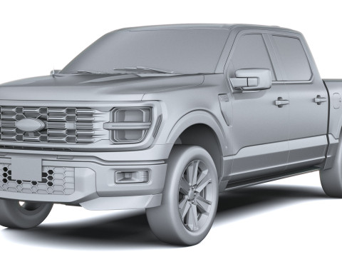 F-150 Lobo 2025 3D Model