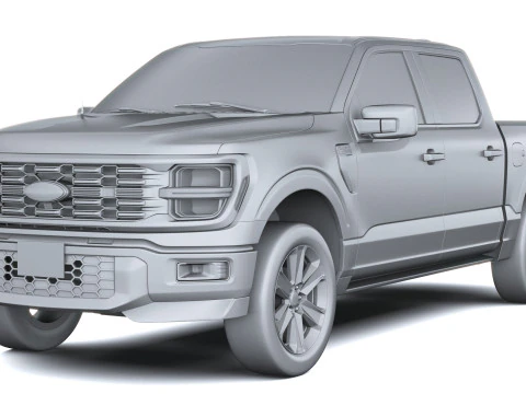 F-150 Lobo 2025 3D Model