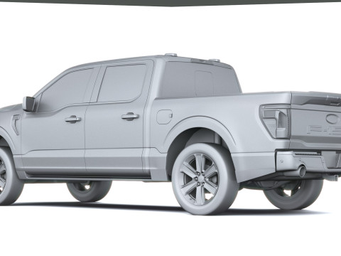 F-150 Lobo 2025 3D Model