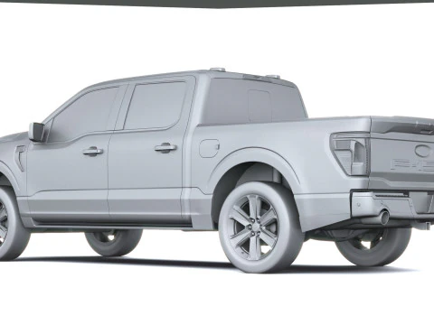 F-150 Lobo 2025 3D Model