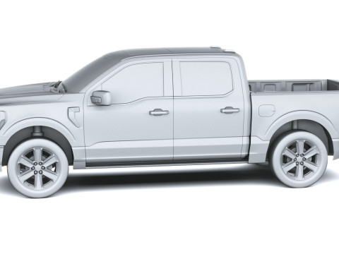 F-150 Lobo 2025 3D Model