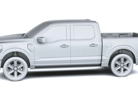 F-150 Lobo 2025 3D Model