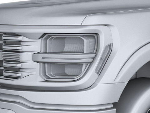 F-150 Lobo 2025 3D Model