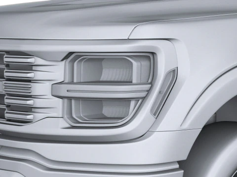 F-150 Lobo 2025 3D Model