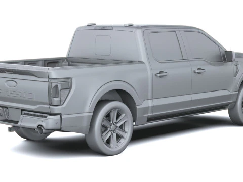 F-150 Lobo 2025 3D Model