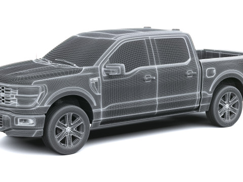 F-150 Lobo 2025 3D Model