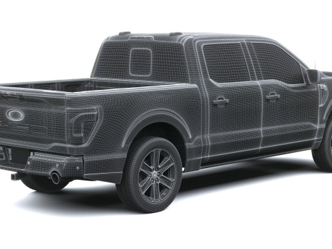 F-150 Lobo 2025 3D Model