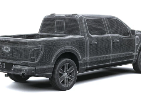 F-150 Lobo 2025 3D Model