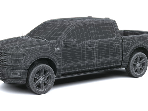 F-150 Lobo 2025 3D Model