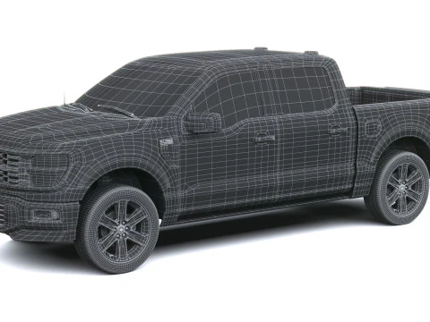 F-150 Lobo 2025 3D Model