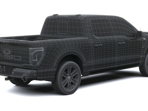 F-150 Lobo 2025 3D Model