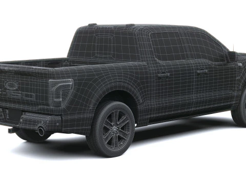 F-150 Lobo 2025 3D Model