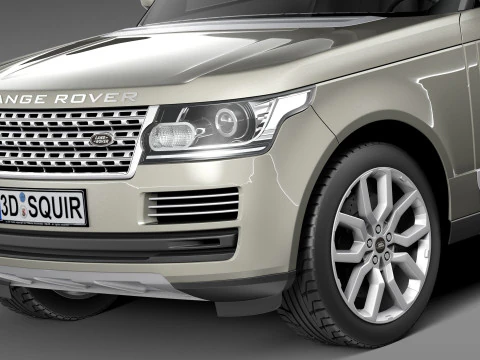 Range Rover 2013 3D Model