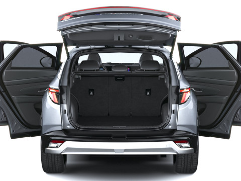 Hyundai Tucson 2025 with Interior 3D Model