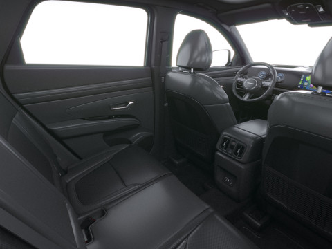 Hyundai Tucson 2025 with Interior 3D Model