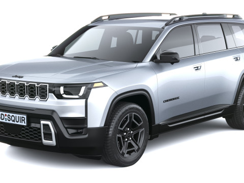 Jeep Cherokee 2026 3D Model