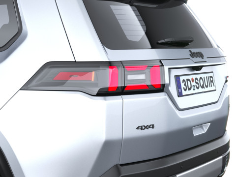 Jeep Cherokee 2026 3D Model