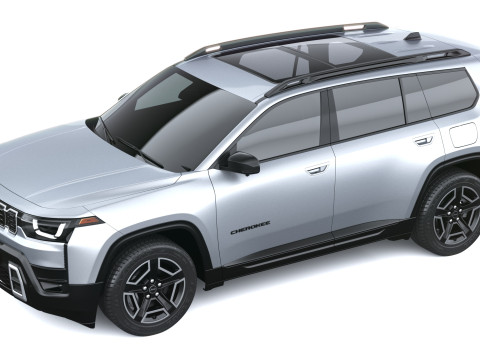 Jeep Cherokee 2026 3D Model