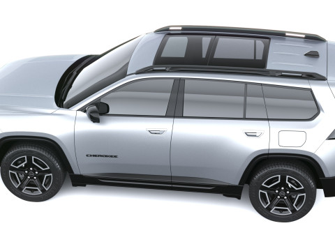 Jeep Cherokee 2026 3D Model