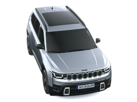 Jeep Cherokee 2026 3D Model