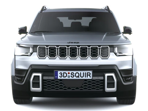 Jeep Cherokee 2026 3D Model