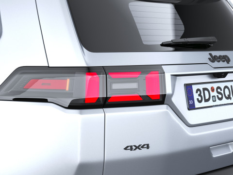 Jeep Cherokee 2026 3D Model