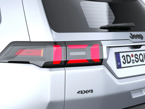 Jeep Cherokee 2026 3D Model