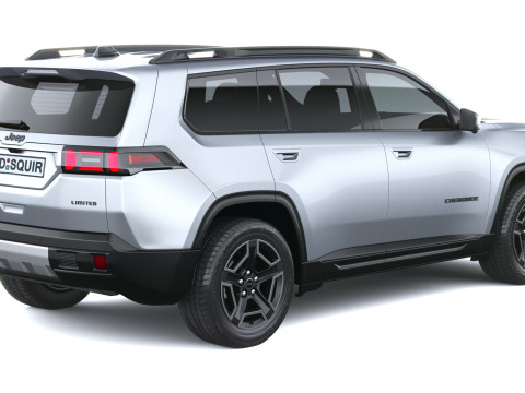Jeep Cherokee 2026 3D Model