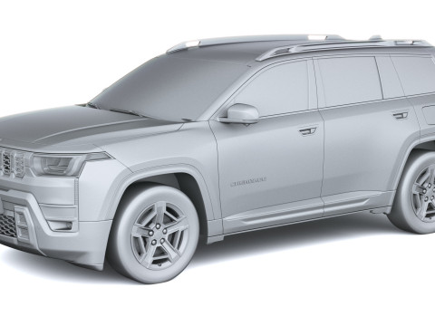 Jeep Cherokee 2026 3D Model