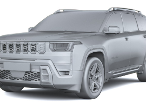 Jeep Cherokee 2026 3D Model