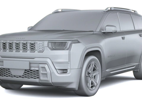 Jeep Cherokee 2026 3D Model