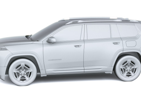 Jeep Cherokee 2026 3D Model