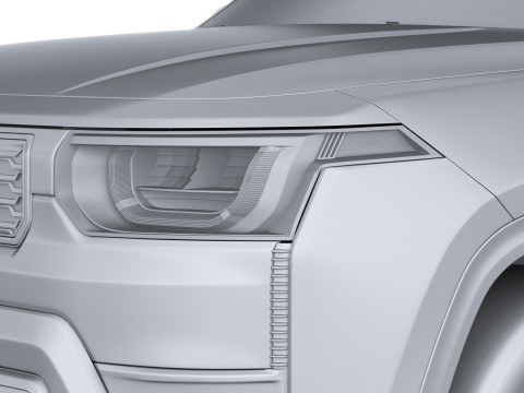 Jeep Cherokee 2026 3D Model