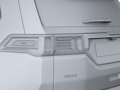 Jeep Cherokee 2026 3D Model