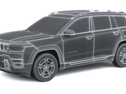 Jeep Cherokee 2026 3D Model