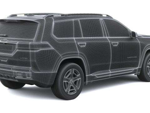 Jeep Cherokee 2026 3D Model